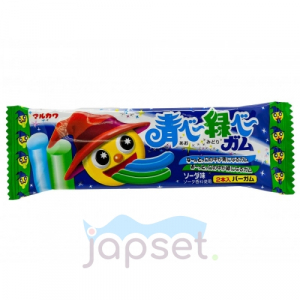 Marukawa Aobee+ Midoribee Резинка жевательная, Лимонад синяя и зелёная, 11,8 гр, 2 шт