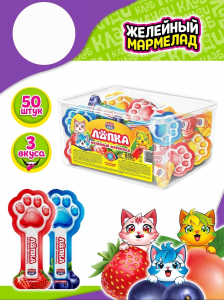 ЖЕЛЕЙНЫЙ МАРМЕЛАД НА ПАЛОЧКЕ