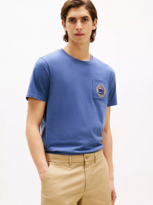 Nautical Flag Logo Pocket T-Shirt