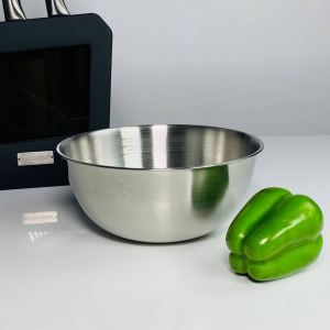 910-004 Миска салатник 25х11см (х50)Нержавеющая сталь