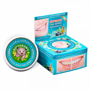 Тайская зубная паста с Бамбуковым углем. Binturong