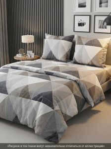 Комплект постельного белья Кофейный бленд бязь