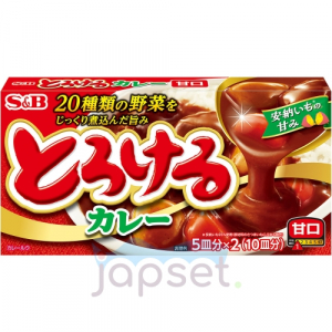 S&B Приправа Карри, сладкая (пряная) 10 порций, 180 гр