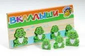 Доска-Вкладыш Лягушка Больше-Меньше