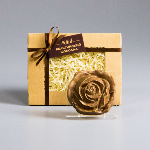 Шоколадная фигурка Роза 1