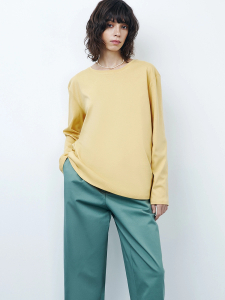 Oversize лонгслив из хлопка