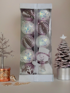 Набор новогодних шаров (20шт) (3620)