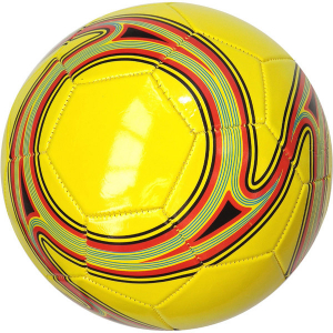 E29369-5 Мяч футбольный №5, PVC 1.8, машинная сшивка