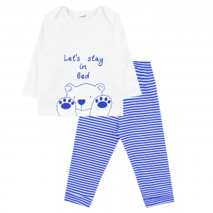 Пижама футер 2х нитка начес 0433310104