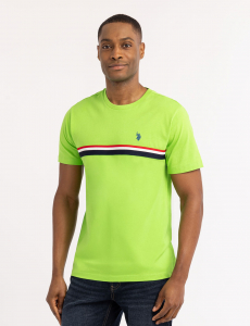 SIGNATURE TRICOT PIECED JERSEY T-SHIRT