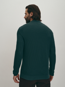 Джемпер-поло с шерстью мериноса