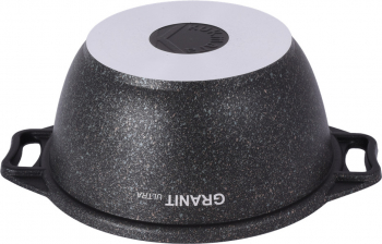 Кастрюля 2л со стекл. крышкой, АП линия "Granit ultra" (original) "Kukmara" кго22а