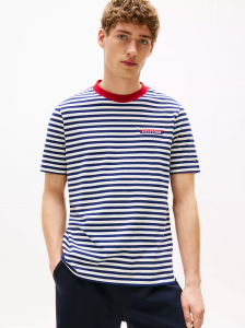 Monotype Logo Stripe T-Shirt