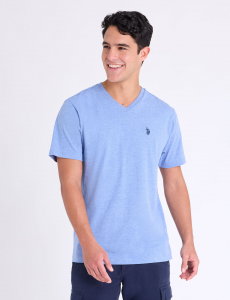 SOLID V-NECK T-SHIRT