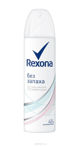 Rexona спрей без запаха 150мл