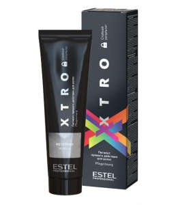 Пигмент прямого действия для волос XTRO BLACK Металлик, 100 мл