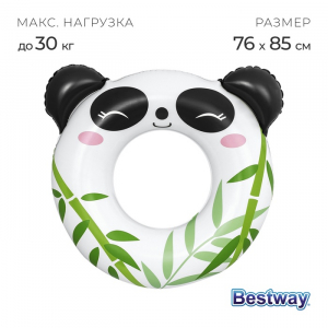 Круг для плавания Bestway «Зверушки», надувной, от 3-6 лет, МИКС