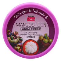 Скраб для лица с мангостином Banna 100 gr / Banna Mangosteen Facial scrub 100 gr