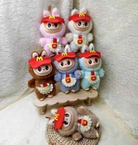 Мягкая игрушка брелок LABUBU 15 см