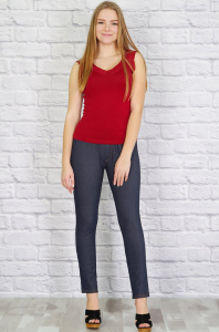 Майка женская, 9006 (бордовый)