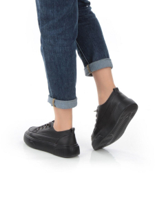 03-SD8-3D BLACK Полуботинки спортивные женские