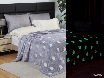 НЕОН “Кошмарики” Покрывало велсофт