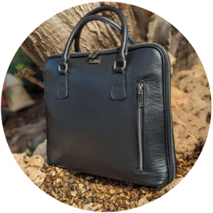 Ab. Z. PELLE · PORTATEL/2 napa (1210) negro