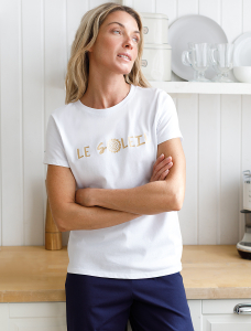 Футболка из 100% хлопка с авторским принтом