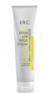 Крем для лица и тела Lilo увлажнение успокаивающий эффект ромашка LILO