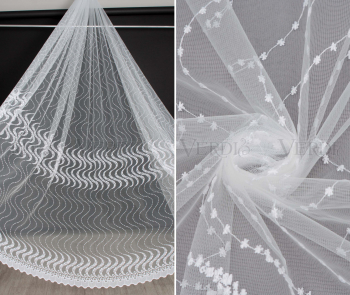 Сетка вышивка 81908