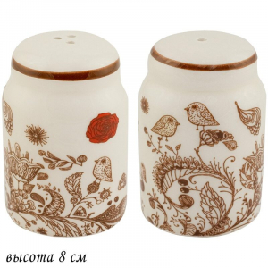 110398 Набор солонок  ПТИЧИЙ ДВОРИК в под.уп.(х36)