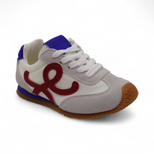 Кроссовки 5227-2 красно серые