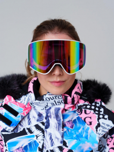 Маска горнолыжная женская