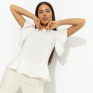 Блуза нарядная, Потому что нужно! (белая)