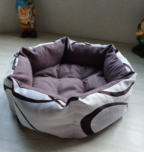 Лежанка Коко чёрная D-50