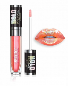 Блеск для губ HoloPrismatic Alvin D`or красный 06 коралловый голографический эффект
