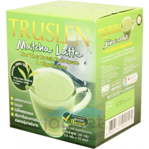 Truslen Matcha Latte Напиток растворимый на основе зеленого чая Матча Латте, с протеинами 10х16 гр, 160 гр