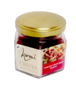 Свеча банка РОЖДЕСТВ.ВЕНОК 5080216