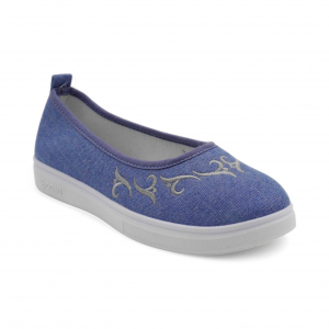 Женские мокасины D317-19 синие