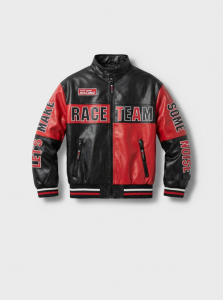 Куртка из экокожи для мальчика