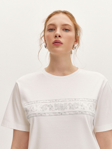 Футболка с принтом