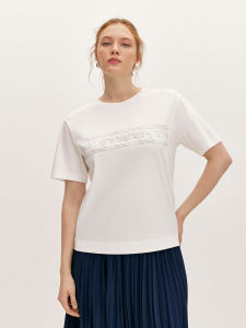 Футболка с принтом