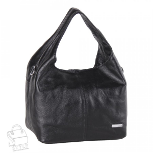 Сумка женская кожаная 970332 black Velina Fabbiano-Safena в Новосибирске