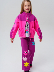 Куртка флисовая для девочки