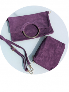 Сумка - трансформер PELLE- SHOPPER ASA  (440) violeta АКЦИЯ