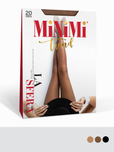 Minimi Колготки LA SFERA 20 (колготки в горошек)