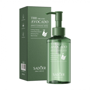 Мицеллярная вода для снятия макияжа с экстрактом Авокадо Sadoer, 150 мл.