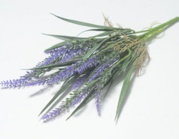 Искусственные цветы, Ветка в букете лаванда 7 веток (1010237) фиолетовый