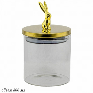 588-485 Банка для сыпучих продуктов 800мл. в под.уп.(х24)