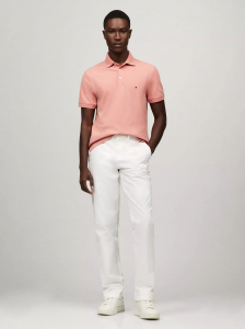 Slim Fit Stretch Pique Polo